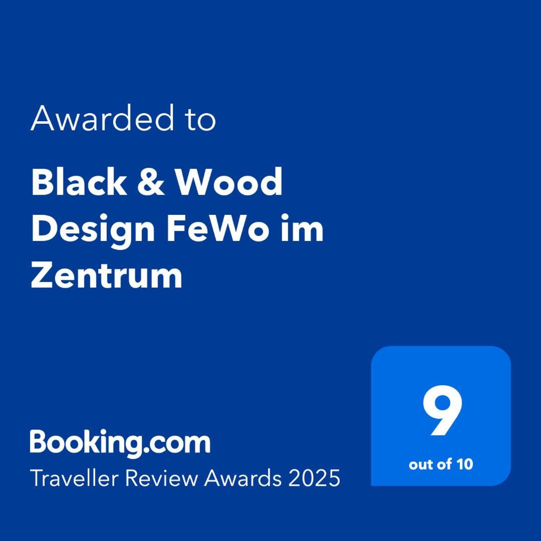Black & Wood Design Im Zentrum Apartamento *
